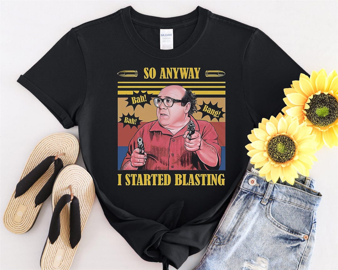 So Anyway I Started Blasting Vintage Tshirt Men Women Children Kids T ...