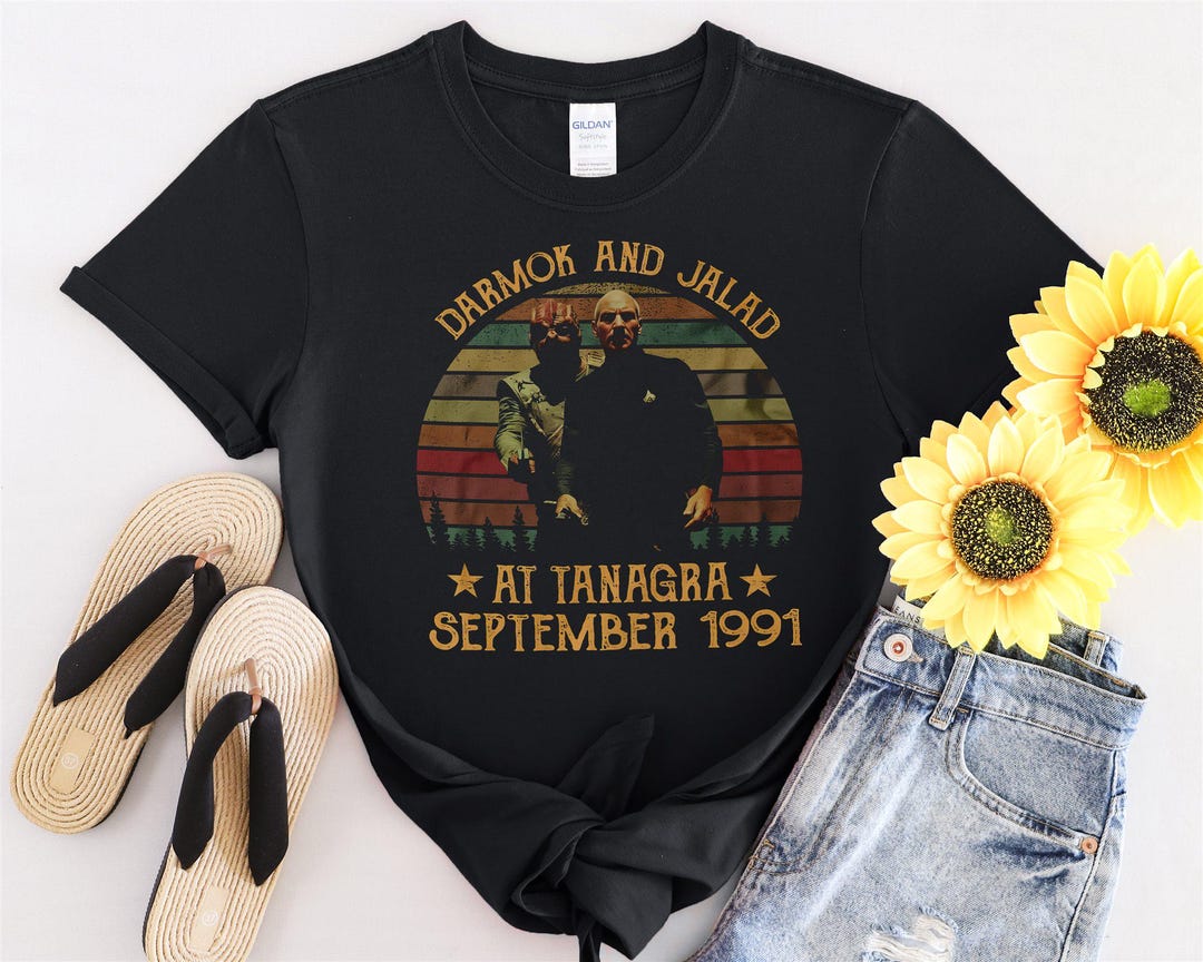 Darmok and Jalad at Tanagra Vintage Tshirt Men Women Children Kids T ...