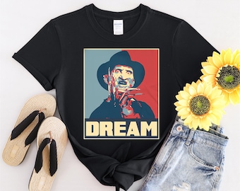 Dream Freddy Horror Character Halloween Hope Tshirt Men Women Children Kids T-shirt Hoodie Sweatshirt S to 5XL T Shirt, UV Sticker, YU119