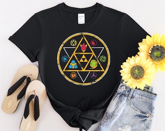 Symbols Of Time Legend Of Zelda T-shirt vintage Hommes Femmes Enfants Enfants T-shirt À Capuche Sweat S à 5XL T-shirt, Autocollant UV, YU486