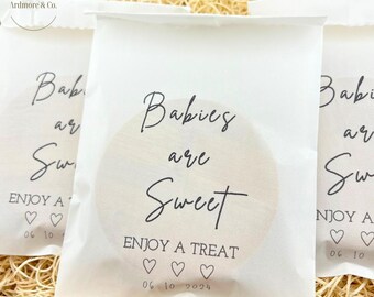 Custom Baby Shower Treat Bags: Personalized Favor Bags