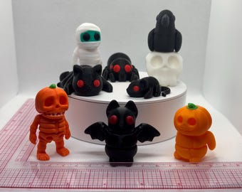 Halloween 3D Mini Figure Packs