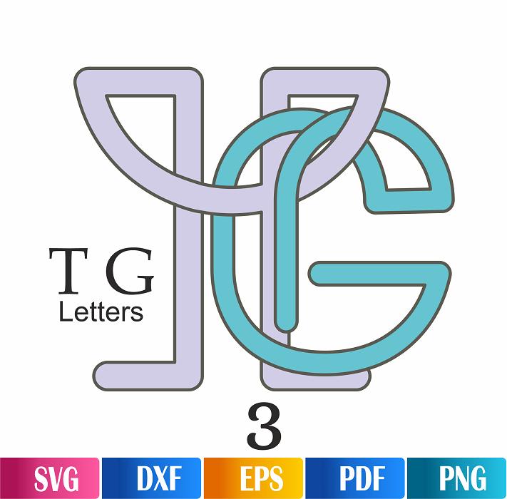 Interlocking Typography 26 Letter Monogram Images, Interlocking Fonts, Herrington Design ...