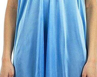 Pretty Women Nightgown Sleepwear Satin Beautiful Housedress Loungewear Sizes M-4X