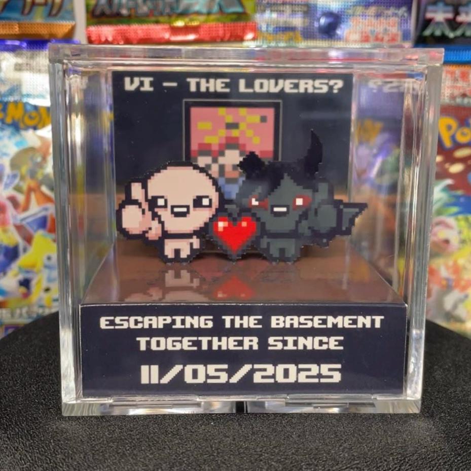 binding of isaac the lovers card The Binding of Isaac Tarot Card Guide Map for PC by jekoln