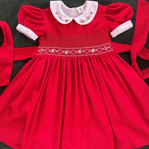 moda 2000 dresses M2K30199 – LLC Color:Fuchsia Flower Reformation polka-dot Ruffled Mini Infant Party Wear