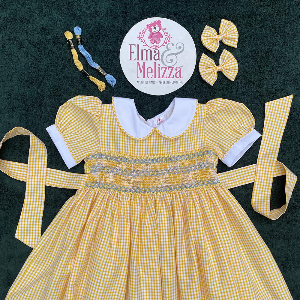 Golden Girls Smocked Dress Baby - Etsy