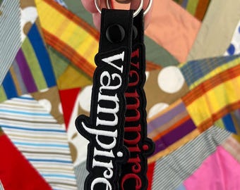 Vampire Keychain - Twilight nostalgia charm