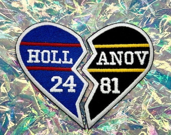 Hollanov Heated Rivalry Embroidered Iron-On Patch