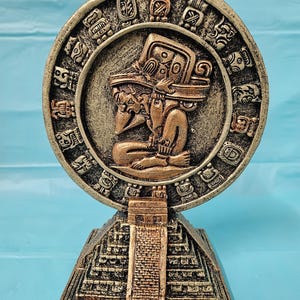 Mayan Calendar on Pyramid