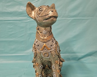 Aztec Xoloitzcuintli Sacred/Holy Dog (Gold Color)