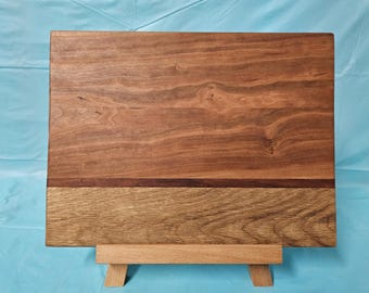 Cherry-White Oak Cutting Board