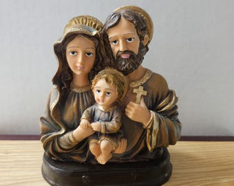 Holy Family Bust