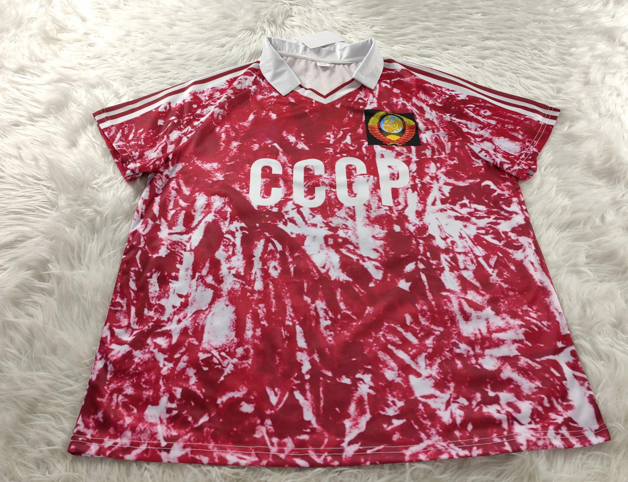 ソビエト連邦 CCCP 1998 ホーム ユニフォーム #10 長袖 ソ連、CCCP
