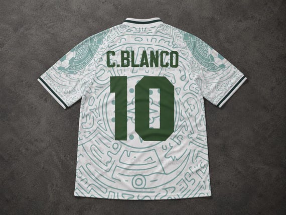 Mexico Shirt, Vintage Mexico Jersey, Mexico 1999 Away Football