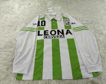 Atletico Nacional camiseta soccer jersey Replica shirt, 1996 home futbol camisa Atletico Nacional retro medellin long sleeve