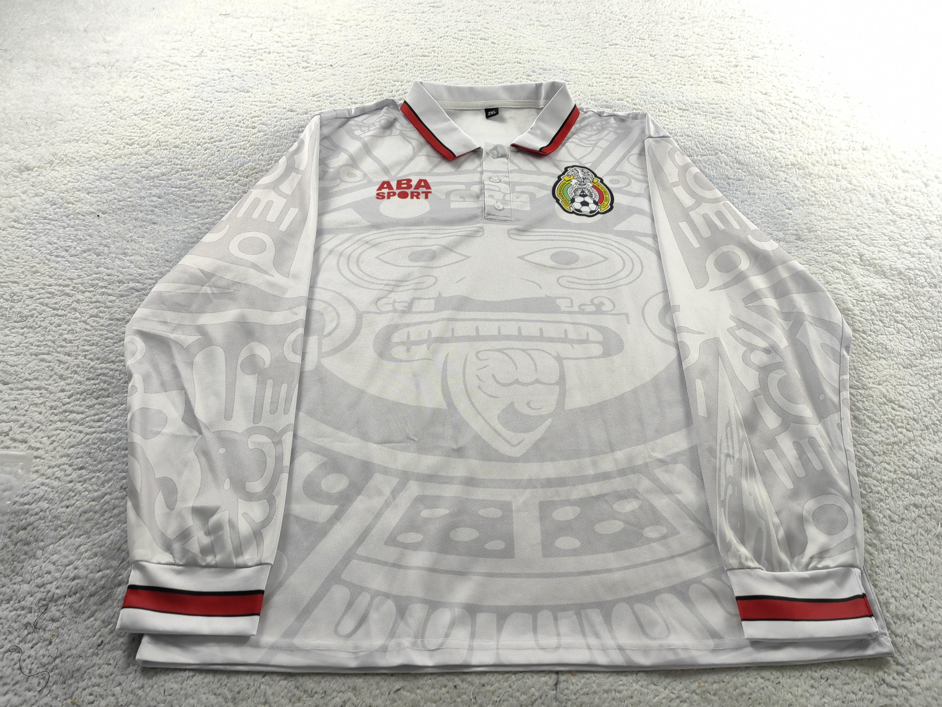 White Mexico 1998 Jersey - Etsy