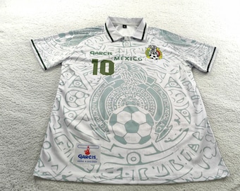 Mexico shirt, Vintage Mexico jersey, Mexico 1999 away football shirt, Mexico shirt, Mexico shirt 1999 White