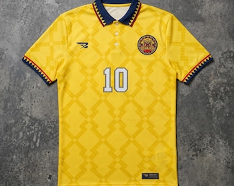 Ecuador, Vintage inspired shirt, Ecuador jersey, Ecuador soccer jersey, Ecuador football shirt, custom design Bolieri
