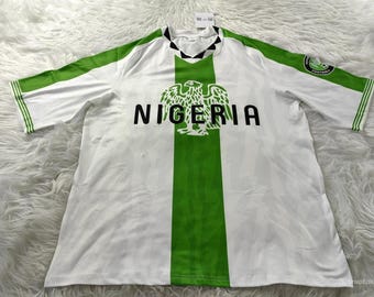 ナイジェリア シャツ、ヴィンテージ シャツ、ナイジェリア T シャツ、1996 1998 アウェイ ジャージ、ナイジェリア サッカー ジャージ、ナイジェリア T シャツ、ナイジェリア フットボール シャツ
