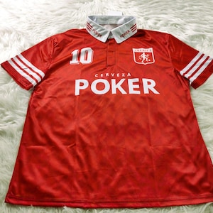 America de Cali camiseta soccer jersey Replica shirt, 1996 home futbol camisa America de Cali retro