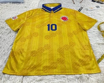 バルデラマ コロンビア サッカー ジャージ レプリカ シャツ、1994