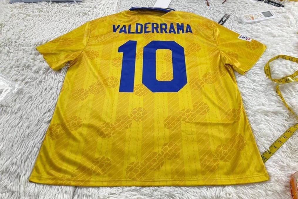バルデラマ コロンビア サッカー ジャージ レプリカ シャツ、1994