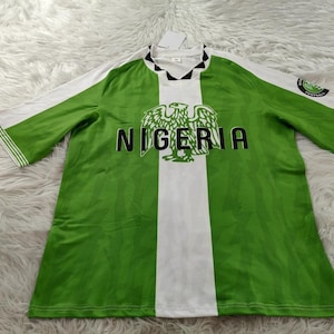 Nike OKOCHA サッカーシャツ オコチャ　10 ナイジェリア代表 Okocha - Etsy