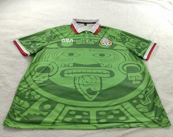 Mexico shirt, Vintage Mexico jersey, Mexico 1998 home football shirt, Mexico shirt, Mexico 1998 shirt