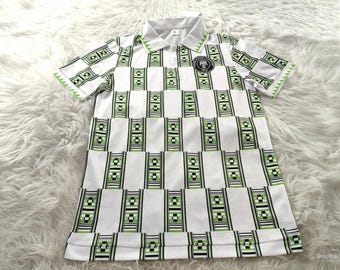 ナイジェリア シャツ、ヴィンテージ ナイジェリア シャツ、ナイジェリア Tシャツ、1994 アウェイ ジャージ、ナイジェリア サッカー ジャージ、ナイジェリア Tシャツ、ナイジェリア フットボール シャツ