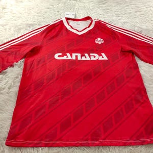 Canada shirt, Vintage shirt, Canada jersey, 1986 away jersey, Canada soccer jersey, Canada football shirt
