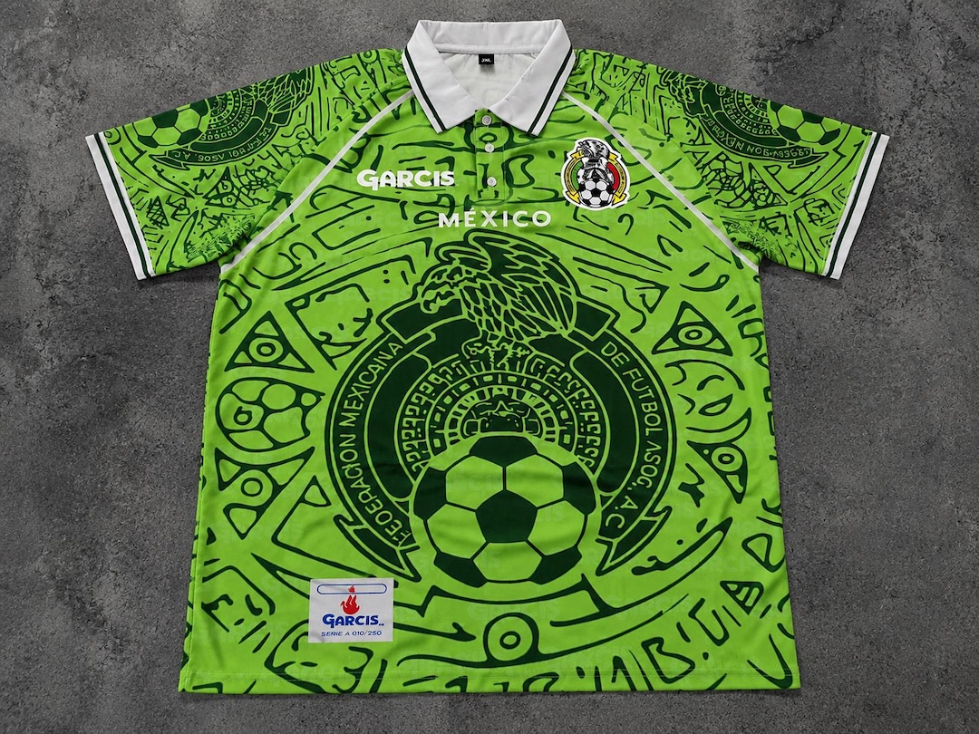 メキシコシャツ、ヴィンテージメキシコジャージ、メキシコ1999ホーム