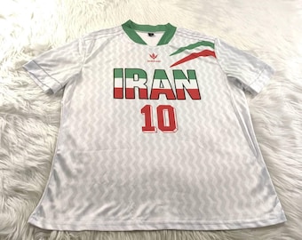 Maillot de l'Iran, Maillot vintage de l'Iran, Maillot de football de l'Iran, Maillot domicile de l'Iran 1996