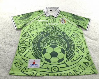 Mexico shirt, Vintage Mexico jersey, Mexico 1999 home football shirt, Mexico shirt, Mexico 1999 shirt