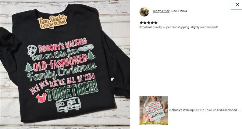 a t - shirt with a message on the front of it