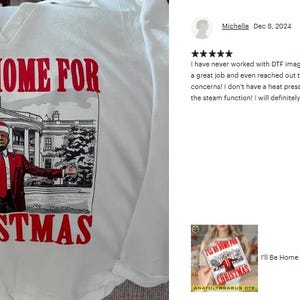 a t - shirt with a picture of a man in a red suit
