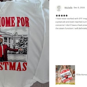 a t - shirt with a picture of a man in a red suit