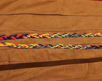 Handmade reins to bring out the fun of summer or to sport your colorful personality of yourself or your equine friend!