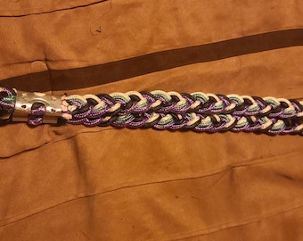 Handmade pony reins can be customized to your order and length! These reins are very soft and durable! Inspired by the movie Beetlejuice!