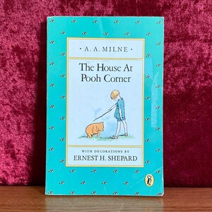 Das Haus auf Pooh Corner von A.A. Mühle | 1982 | Vintage Puffin Taschenbuch