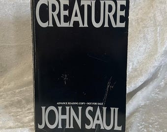 Kreatur von John Saul | 1989 | Seltene Leseecke für Fortgeschrittene