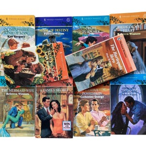 Harlequin Romance Novels | Sold Separately | 1990s | Vintage Paperbacks