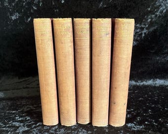 Colección de libros de James Fenimore Cooper / 1902 / Novelas clásicas antiguas de coleccionista