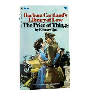 The Price Of Things by Elinor Glyn | 1978 | Barbara Cartland&#39;s Library of Love Paperback