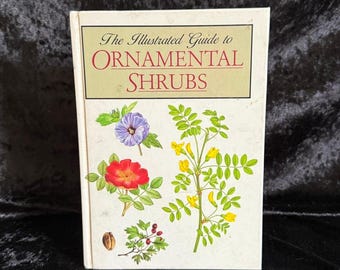 The Illustrated Guide to Ornamental Shrubs by Jan Tykac | 1990 | Vintage Botanical Book