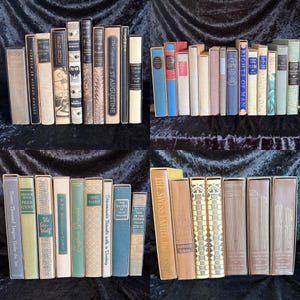 Classic Novels | Sold Separately | 1940s-1960s | Mid-Century Heritage Press Vintage Books