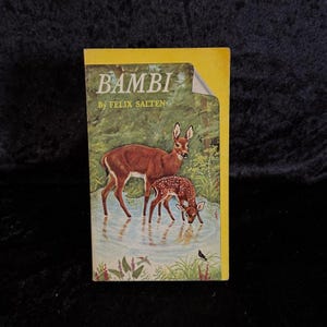 Bambi by Felix Salten | 1966 | Vintage Paperback Classic Disney