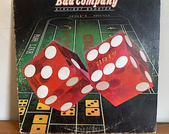 Straight Shooter by Bad Company | 1975 | Vintage Vinyl Record