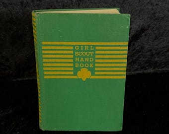 Pfadfinderin Handbuch | 1954 | Vintage Scouting-Buch