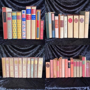 Classic Novels | Sold Separately | 1940s-1960s | Mid-Century Heritage Press Vintage Books